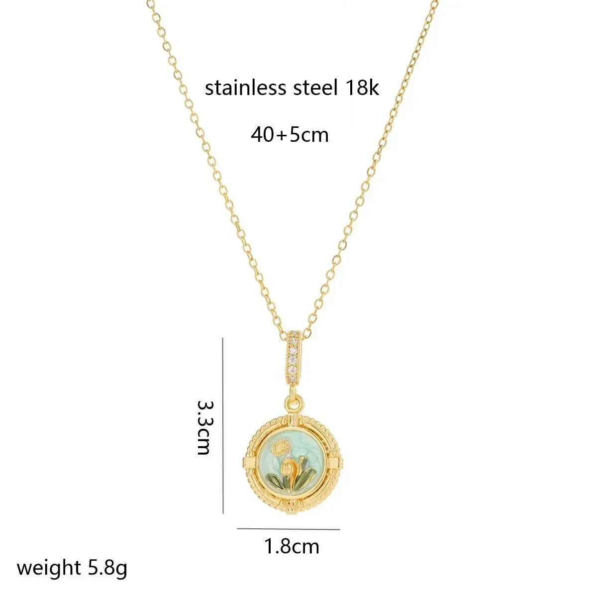 2025 قلادة نسائية من الزيت المتساقط، انطباع مونيه، لوحة زيتية محكمة، النمط الكوبي، طراز الباروك د، المصنع