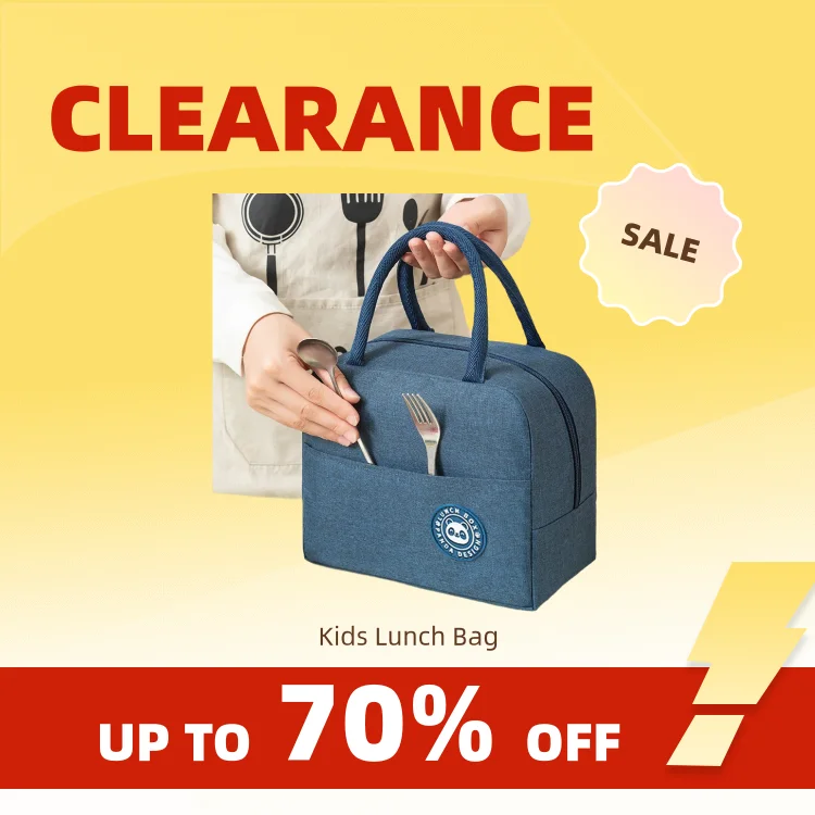 Clearance_Portable Koeltas Ice Pack Lunchbox Isolatiepakket Geïsoleerde Thermische Voedsel Picknickzakken Etui voor Kinderen Kinderen B