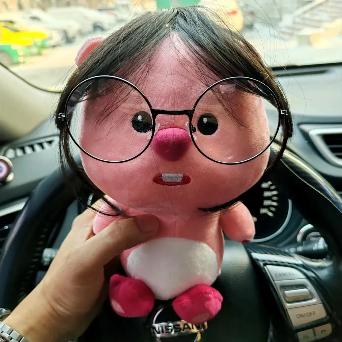 Boneca De Pelúcia Kawaii Loopy, Urso De Desenhos Animados, Boneca De Pelúcia Macia, Brinquedos De Decoração De Mesa, Eu Ouvi Que Você Tem Um Amigo Que Se Parece Com Isso, 20cm