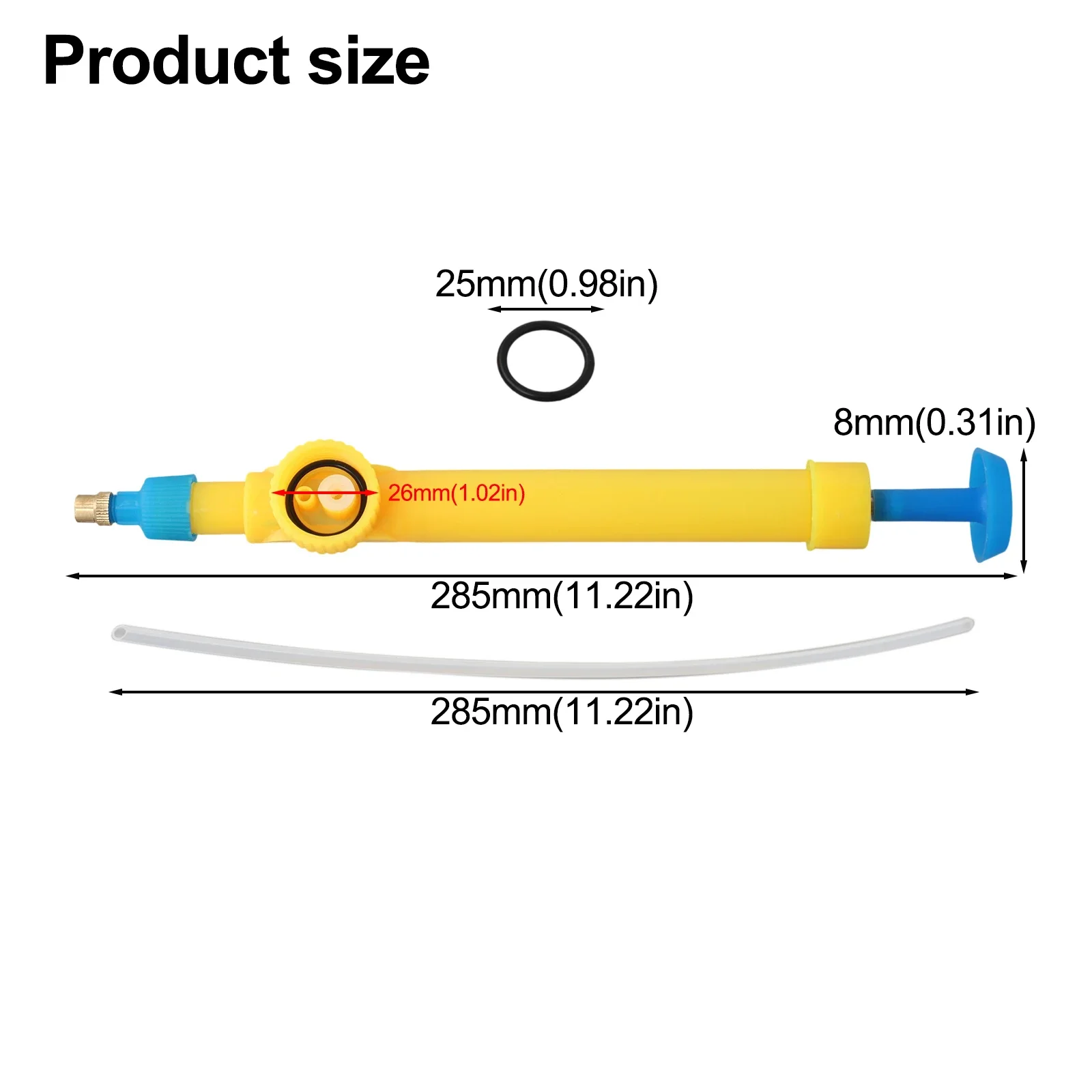Compact Portable Watering Nozzle Sprayer Efficient Mist Spray Watering Spray Head Easy To Carry Lightweight Design
