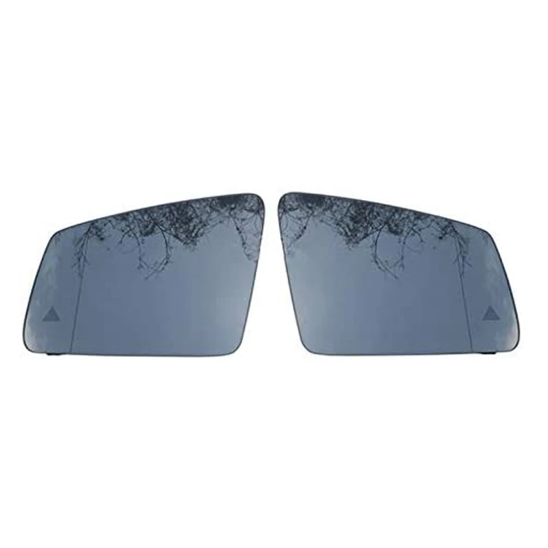 Car Replacement Heated Blind Spot Warning Wing Rear Mirror Glass For Mercedes-Benz Gla GLK W204 W212 W221 09-18