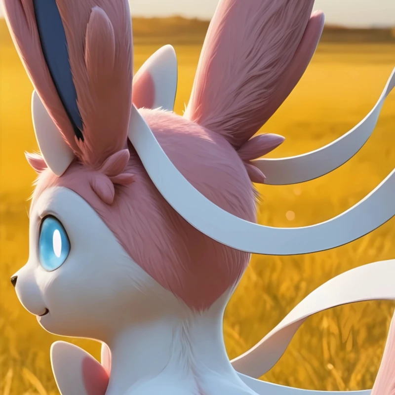 Dakimakura Anime Pillowcase Furry Sylveon Double-sided Print Life-size Body Pillow Cover Bedding Gifts