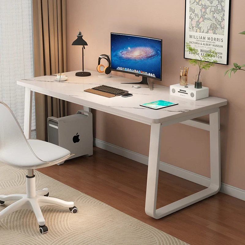 Modern Computer Desk Gaming Desk Office Compact Writing Study Table for Bedroom Corner Workstation
