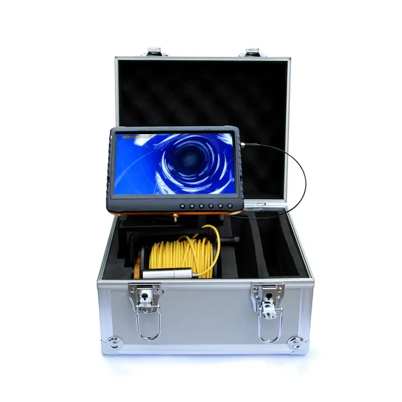 

1080P Pipe robot camera sewerage inspection with 7inch TFT Display recorder
