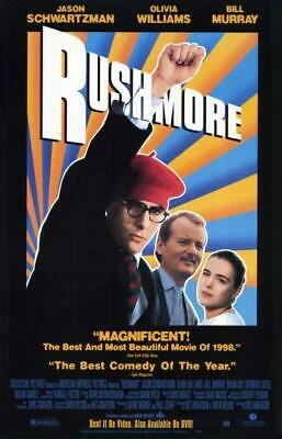 

RUSHMORE Movie Art Film Print Silk Poster Home Wall Decor 24x36inch