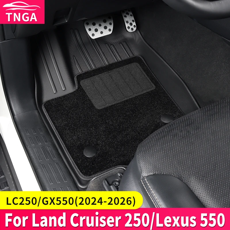 

Для Toyota Land Cruiser 250 Prado LC250 2024 2025 Lexus 550 GX550 Коврики для интерьера Модернизированные аксессуары Модификация Тюнинг