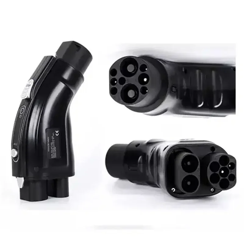 Electric Vehicle DC EV Connectors CCS2 Combo 2 to GBT Adapter Electric Car Charging Adapter