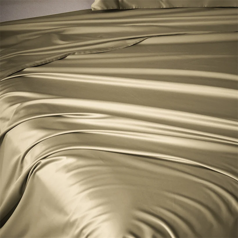 100% Egyptian Long Staple Cotton Flat Sheet 1600TC, Wrinkle Resistant Anti-Pilling Silky Bed Linen, Smooth Top Sheets Bed Sheet
