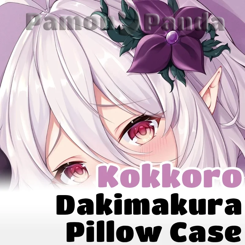 Kokkoro Dakimakura Princess Connect Re Dive Hugging Pillow Case Full Body Cushion Cover Pillowcase Home Bedding Decor CYTM068