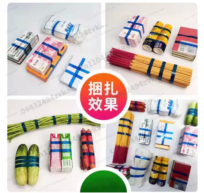 Hot Melt Adhesive Strapping Roll Transparent OPP Band Film Tape 12mm for Banding Machine
