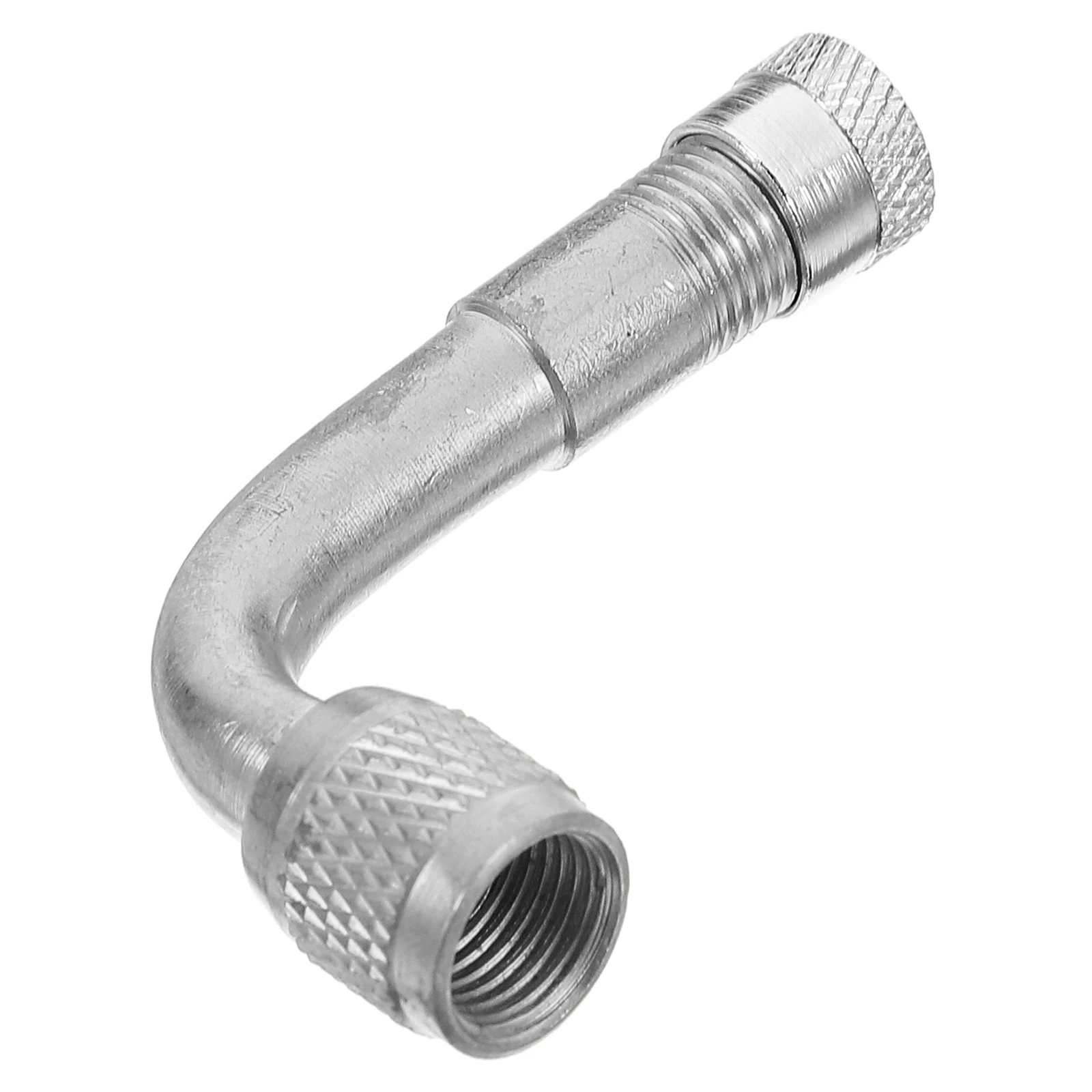 

Stainless Steel Tire Valve Extensions Dual Wheel U-Shaped Pulley Heavy Duty Cap Extension Bend Angle Wheel Extender Air Valve