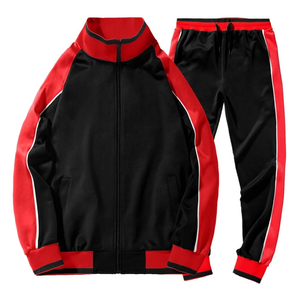 2022 New Casual Tracksuit Men Autumn Zipper Jackets+Pants Suits 2 Pieces Sets Male Slim Sportswear Fashion 2PCS Men\'s Streetwear