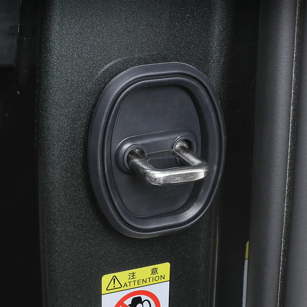 

4 шт. для Denza N9, силиконовый дверной замок, пряжка, защитный чехол, аксессуары для внутренней модификации, амортизатор, подушка