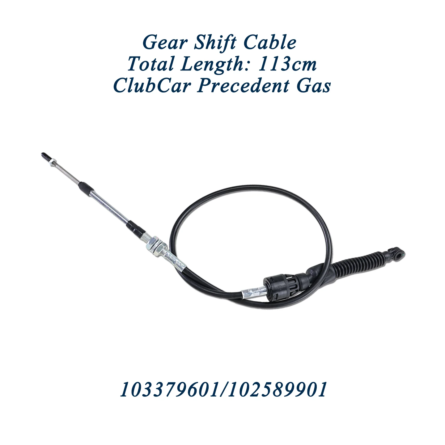 Clubcar Precedent 2006-2015 Gas Golf Cart Shift Cable Forward Reverse Gear Cable 103379601 102589901 113cm