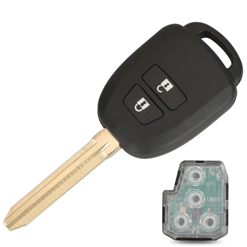 jingyuqin B51TE /B71TH 89070-52D70 Remote Car Key for Toyota Yaris