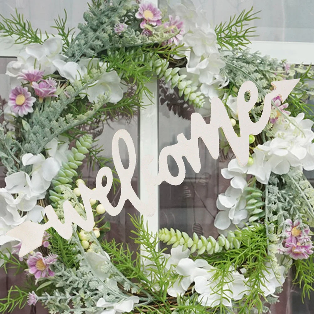 

1Set Pendant Letter Sign Wear Resistant Harmonious Color Farmhouse Front Door Kitchen Bathroom Indoor Outdoor Decor