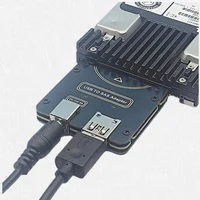 Nuevo adaptador de unidad de disco duro SAS Riser SFF-8482 SAS 29Pin a USB3.0 5Gb convertidor con puerto de alimentación Cable USB para ordenador portátil de escritorio