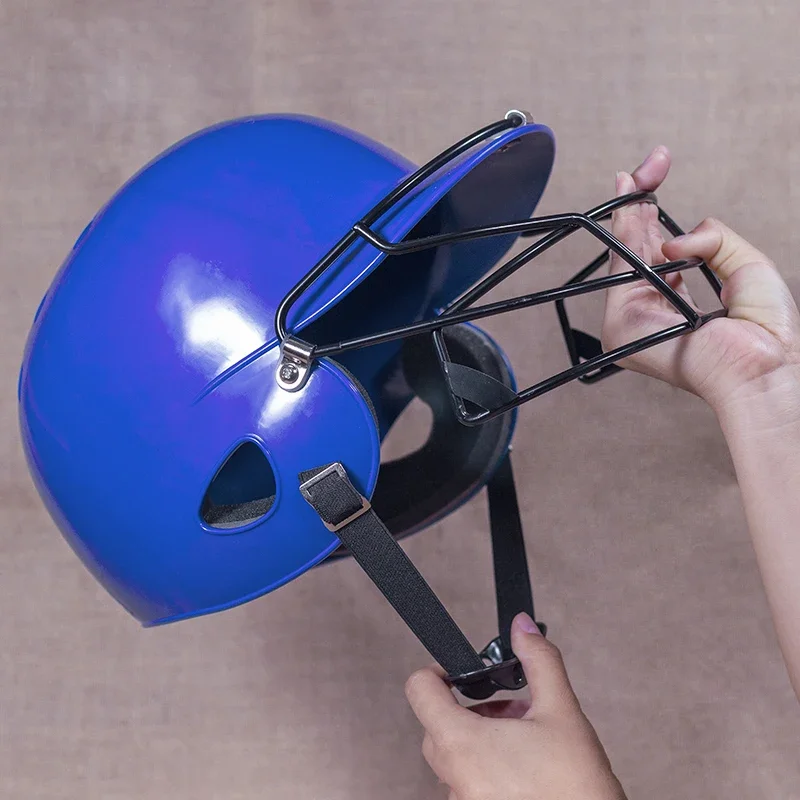 Baseball Strike Helmet Softball Catcher Protective Head Face Bat