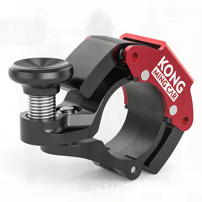 

Mini Invisible Bicycle Bell for Mountain & Road Bikes Aluminum Alloy Hidden Warning Bike Equipment in Black Gold Red