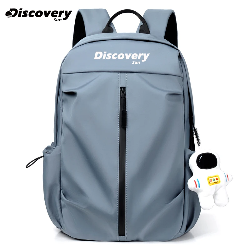 DISCOVERY-SUN New Waterproof Nylon Women Backpack Female Travel Bag Backpacks Schoolbag for Teenage Girls Solid Color Bookbag