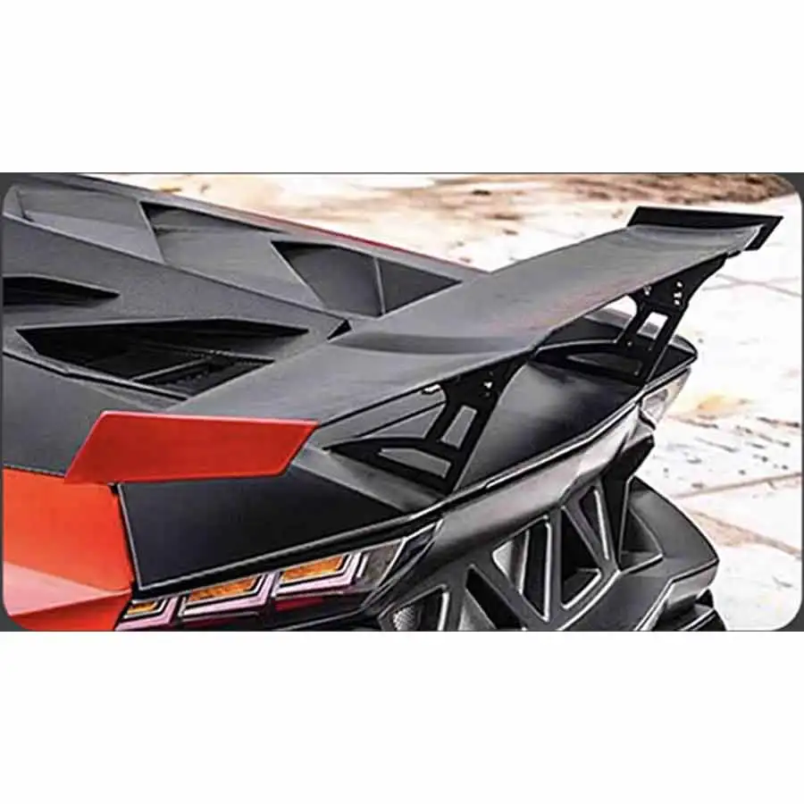 For Lamborghini Aventador LP700 LP720 LP750 carbon fiber Tail fins Rear Spoiler Guide Wing Rear Wing diverter body kit