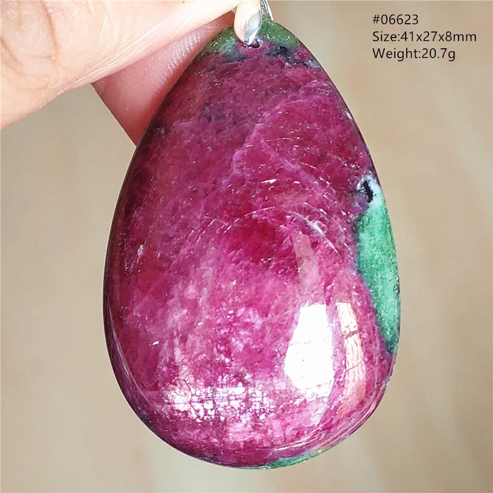 

Natural Red Ruby Star Light Pendant Jewelry Women Men Tumbled Red Green Ruby Zoisite Necklace Best Gift Fashion Healing AAAAAA