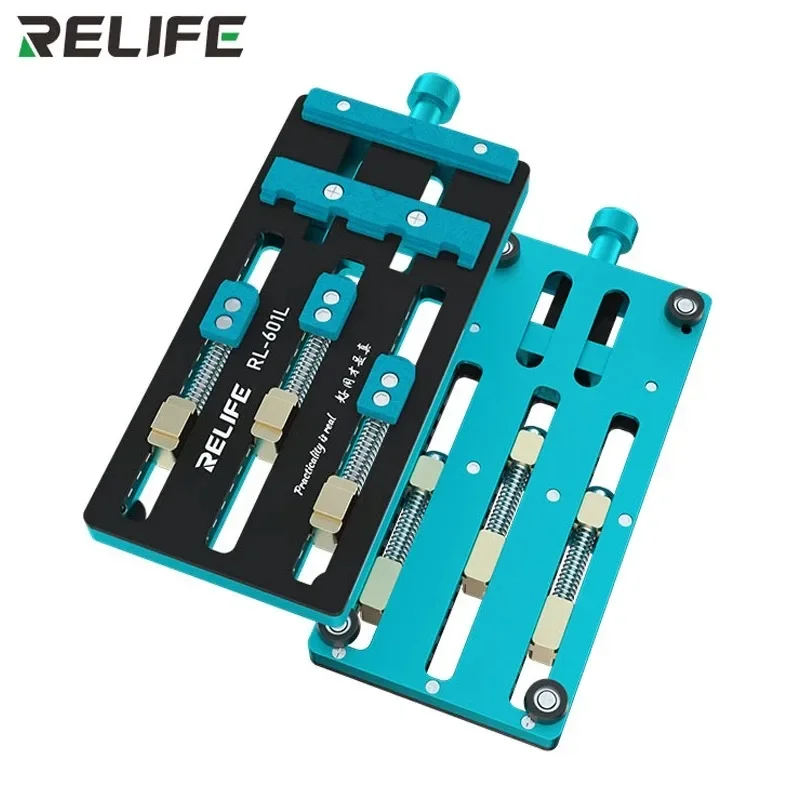 Imagem -06 - Relife-universal Rotary Ajustável Metal Clip Fixture Clamp para o Telefone Móvel Motherboard ic Chip Soldagem Ferramentas de Reparação Rl601i