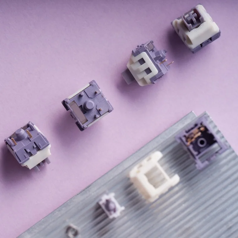 Shanzhu Tea Static Switch Custom Section Switch 42g 53g Triggers PC POM Ergonomic E-sports Game Mechanical Keyboard Accessories view 5