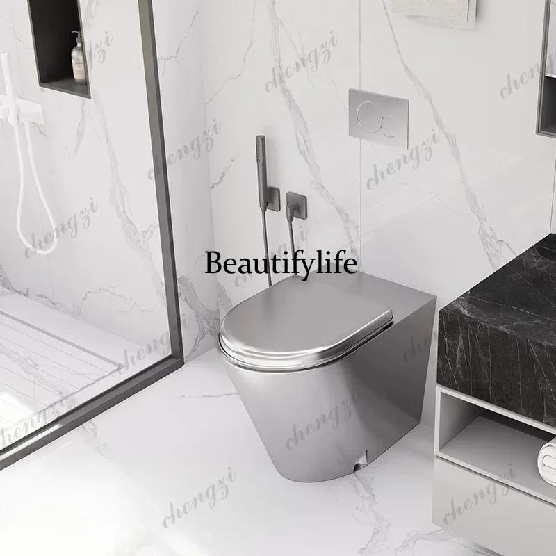 304 stainless steel toilet, cold-proof, frost-proof and anti-collision, strong impulse public toilet hospital a17