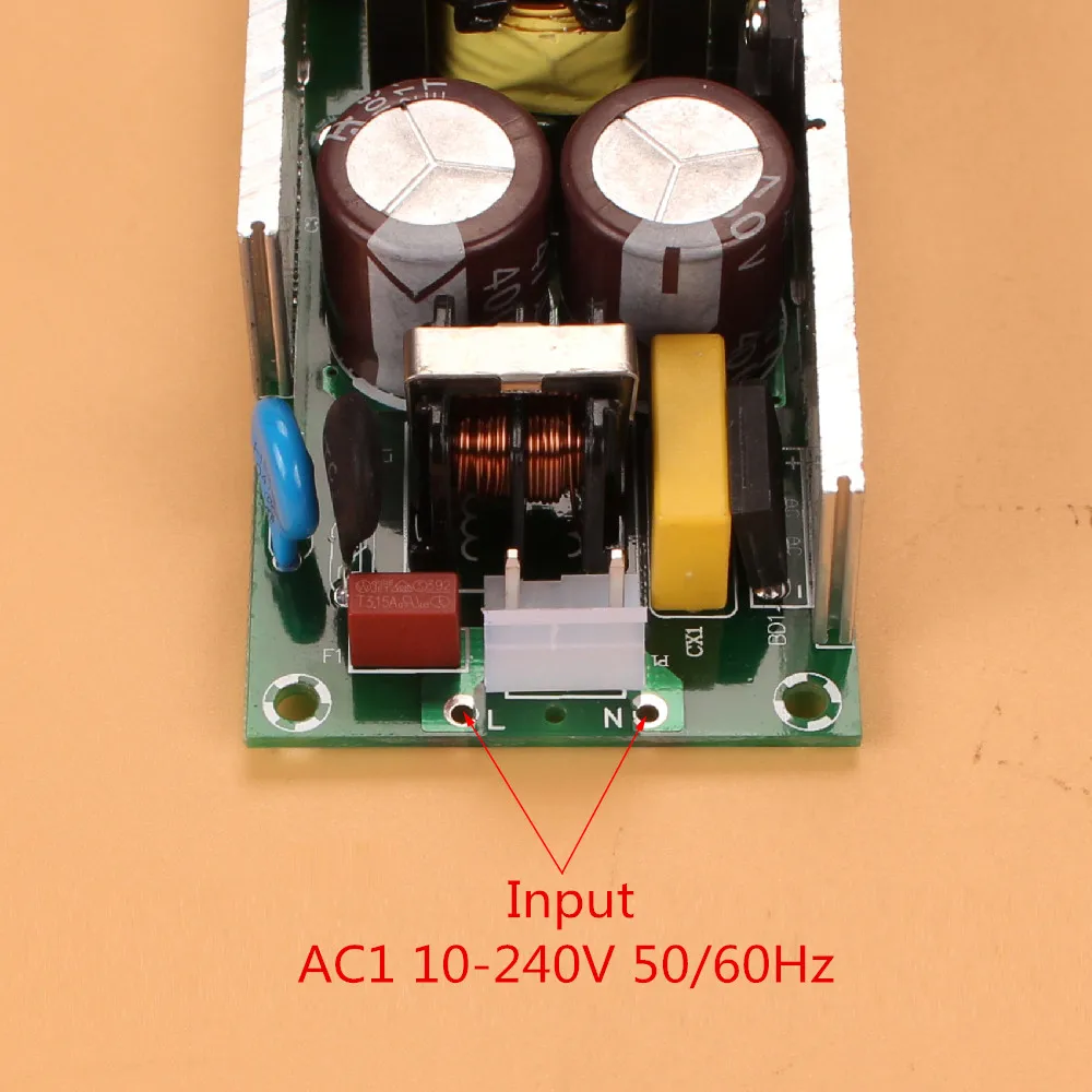 Bare Circuit AC 100-240V To DC 12V 24V Power Supply Board AC-DC 12/24V 5A 2.5A Switching Power Supply Module