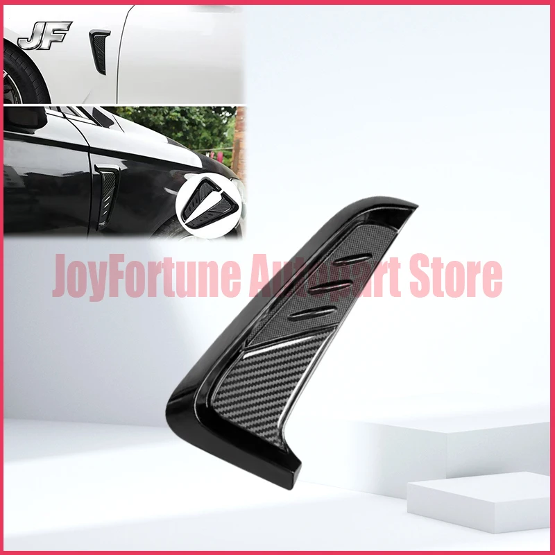 For BMW1 3 5 7 Series,X1X3X5X6 Car Modification Shark Gills Side Air Vents Simulation Car Modify With Real Carbon Fiber Stickers