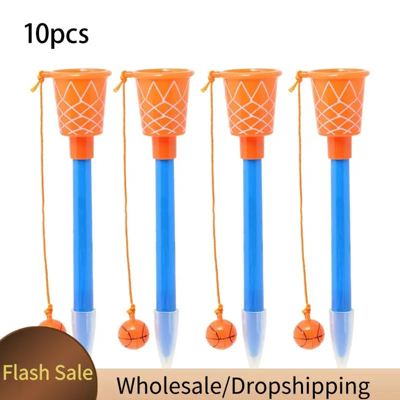 10Piece Basketball Hoop Pens Basketball Party Favors Sports Novelty Pens With Basketball Toss For Sport Birthday Party