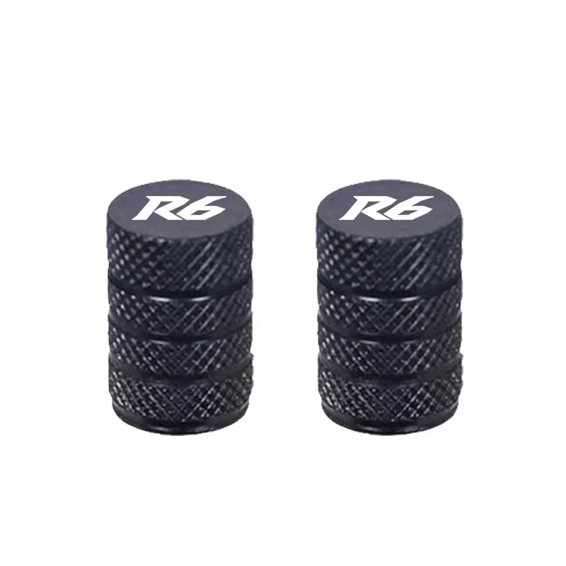 For Yamaha YZFR6 YZF-R6 YZF R6 R6S 1999-2015 2PCS Motorcycle Tire Valve Air Port Stem Cover Cap Plug CNC Aluminum Accessories