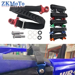 Motocycle CNC Rear Rescue Pull Strap Sling Belt For Dirt Bike Motocross Honda KTM Kawasaki Suzuki Yamaha YZ WR 250F 450F 250 450