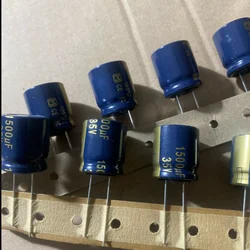 5PCS 1500UF 35V Capacitor 35V 1500UF 18X20 FC Fever Gold Word Audio