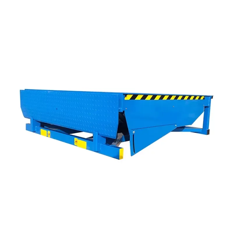 Industrial Heavy Fixed Hydraulic Dock Leveler Anti-Collision Lip for Bulk Cargo Loading Unloading