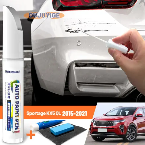 Car Paint Pen Paint Care Scratch Repair Wax Painting Scratch Remover For Kia Sportage KX5 QL 2015-2021 2016 2017 2018 2019 2020