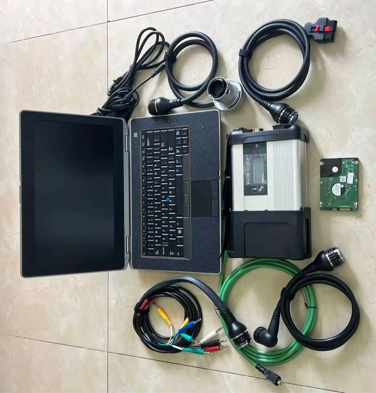 

Автоматический диагностический инструмент, новый MB Star C5 SD Connect, 90% новый ноутбук E6420 I5 8G, компьютер V12.2025, многоязычное программное обеспечение, жесткий диск 320 ГБ