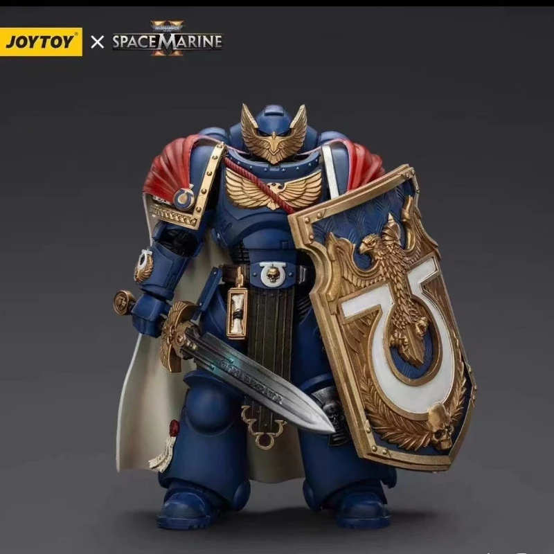 

JOYTOY Warhammer 40k 1/18 Ultramarines Victrix Honor Guard с штормовым щитком и силовым мечом, экшн-кукла, коллекция игрушек