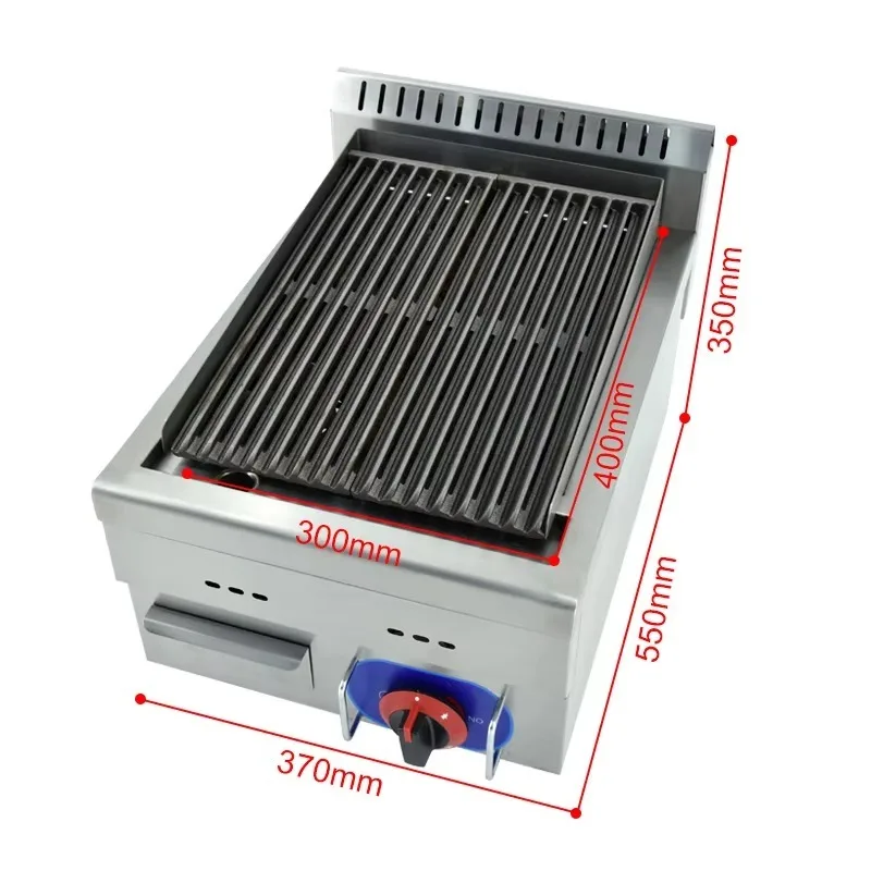 Hot-selling commercial small portable stone barbecue grill
