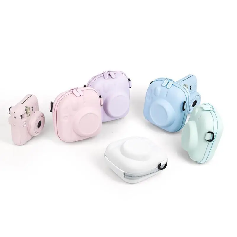 Für Instax Mini 13/12 EVA Universal Hartschalen-Aufbewahrungstasche Kameratasche mit Schultergurt – Detail 12