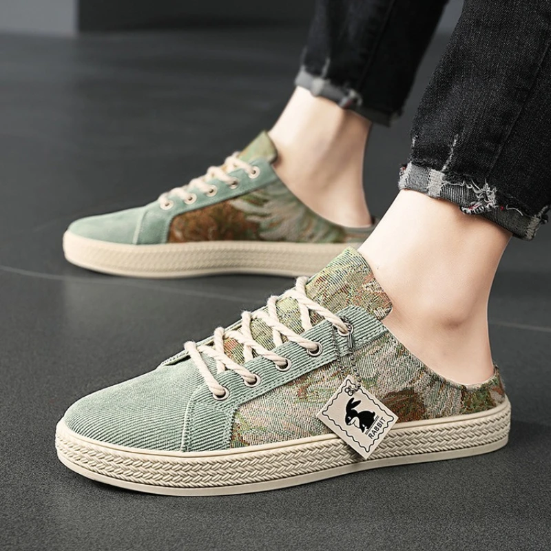 รองเท้าแตะลำลองผู้ชาย พื้นหนาน - Men'S Fashion Loafers Shoes บทวิจารณ์และราคา