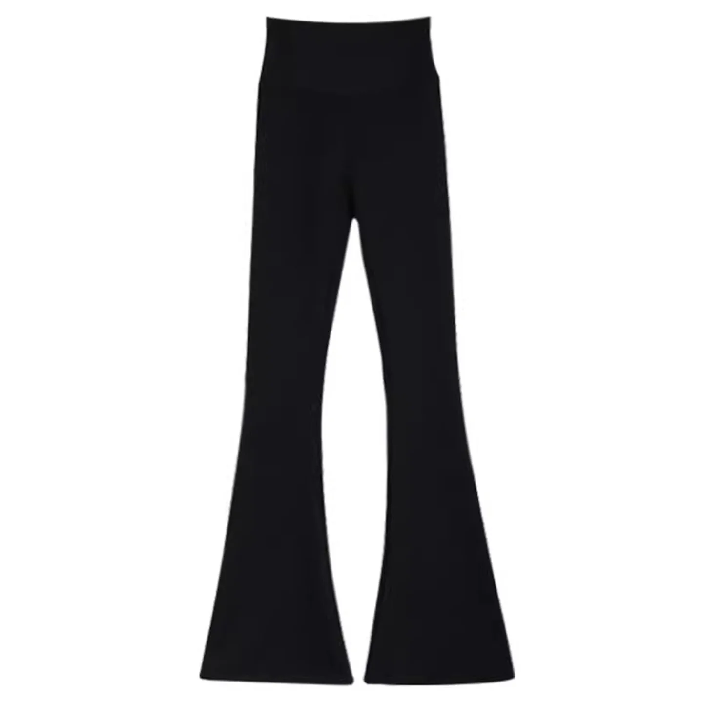 Calças de Yoga de Cintura Alta para Mulheres, Ajuste Justo, Base Elástica, Calças Estilo Bell Bot Ark Fin, Novidade para Outono e Inverno, Uso ao Ar Livre...