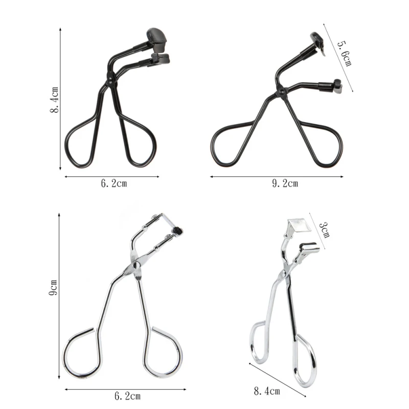 Mini Partially Segmented Eyelash Curler Curling Make Up Tools Eyelash Tweezers Safe Portable Auxiliary Beauty Makeup Tools