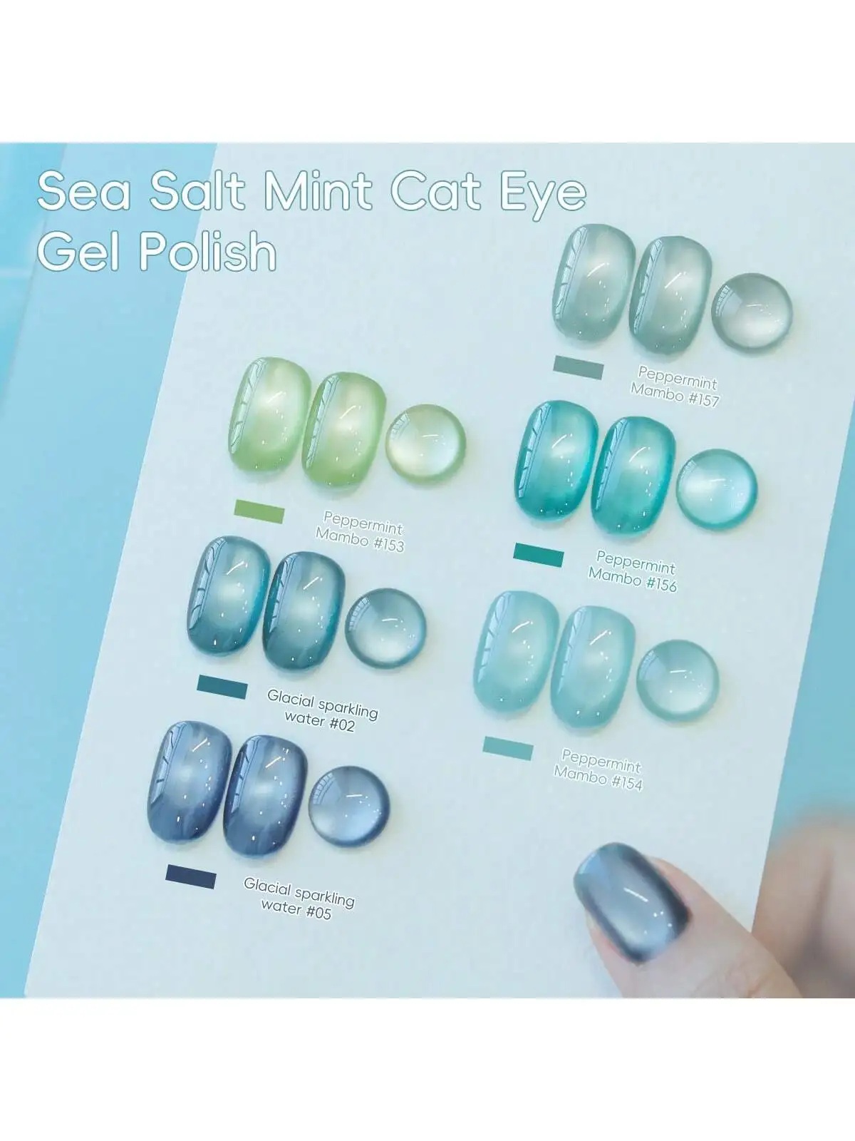 XEIJAYI 1pc Cat Eye Gel Nagellak Glitter Pailletten Nagellak Verwijderbare UV Polish Nail Art Geschikt voor Nail Art Design