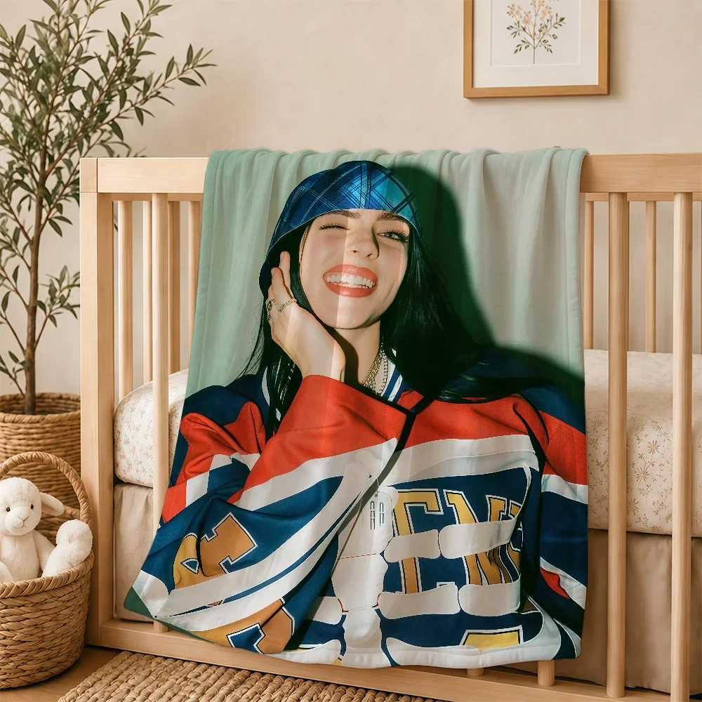 Singer B-BillieS E Blanket For Soft Warm Knee For Bedroom Living Room Bed Sofa Camping Picnic Office Gift
