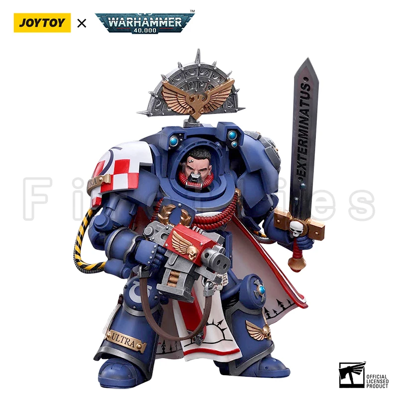 

1/18 JOYTOY Action Figure 40K Ultramarines Terminator Captain Anime Collection Model Toy