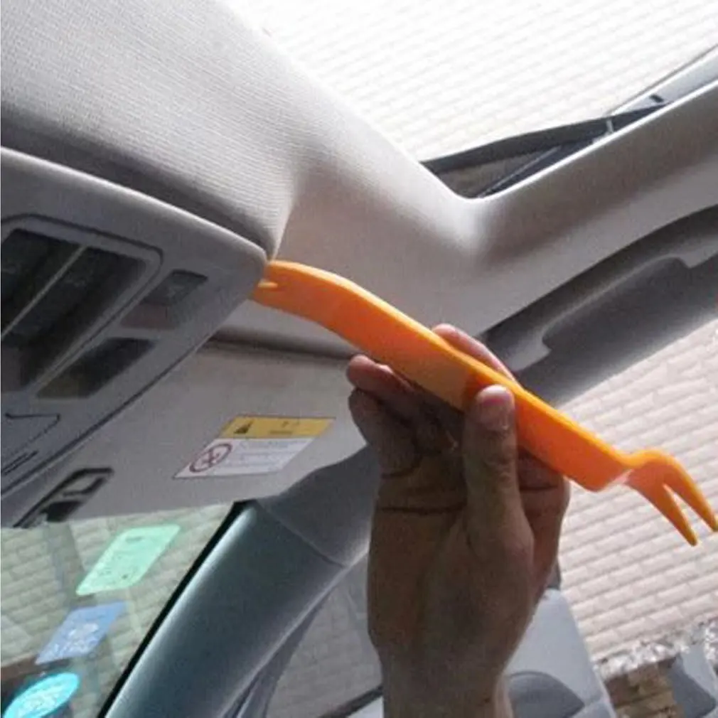 Car Door Clip Panel Trim Removal Tools Kit Navigation Blades Disassembly Plastic Car Interior Seesaw Conversion Repairing Tool