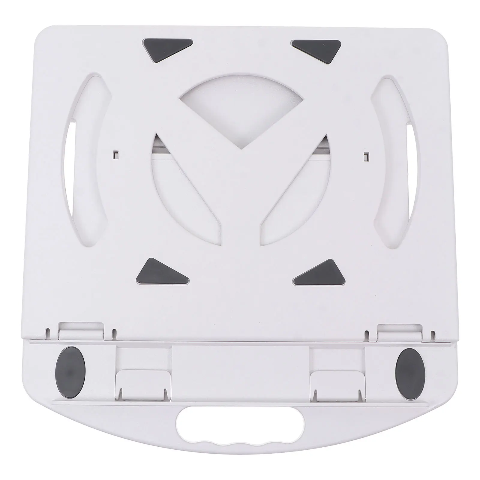 

1pc Laptop Stand Foldable Computer Holder Ergonomic Heat Dissipation Hollow Base Portable Laptop Rack For All Laptops Practical