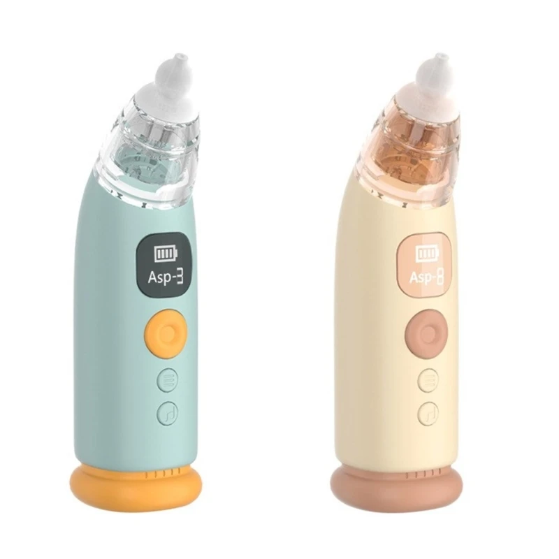 Nasal Sucker Rechargeable Nose Aspirator for Child Automatic Nose Cleaner with Light and Nursery Rhyme Soothing Function